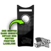 TrickToppers Custom Graphic Gloss Black Fuel Tank Dash Panel Instrument