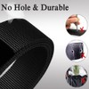 WYuZe 3 Pack Nylon Belts for Men, 1.5" Wide Adjustable