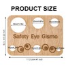 Generisch Safety Eyes Tool for Amigurumi Craft Eye Tool Wooden