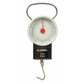Fladen 36-9905 Fishing Scales 22Kg / 48lbs With Tape Measure