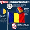 Anley Rip-Proof Double Sided 3-Ply Romania Flag 3x5 Foot -