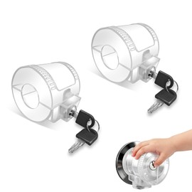Door Knob Safety Self-locking Cover for Kids,Prevent Childproof Opening,Easy Install&Use,Child Safety Guards & Locks for Standard Round Knobs,1 Pack,
