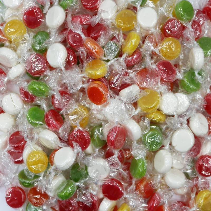 FirstChoiceCandy Assorted Fruit Individually Wrapped Hard Candy (Tropical Fruit Discs
