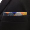 SHLAX&WING Men's Floral Pattern Checkered Necktie, Wedding, Silk Check, 12.6