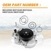 Niyako Engine Water Pump Replacement# 68211202AB 68211202AA Fit 2014-2018 Grand