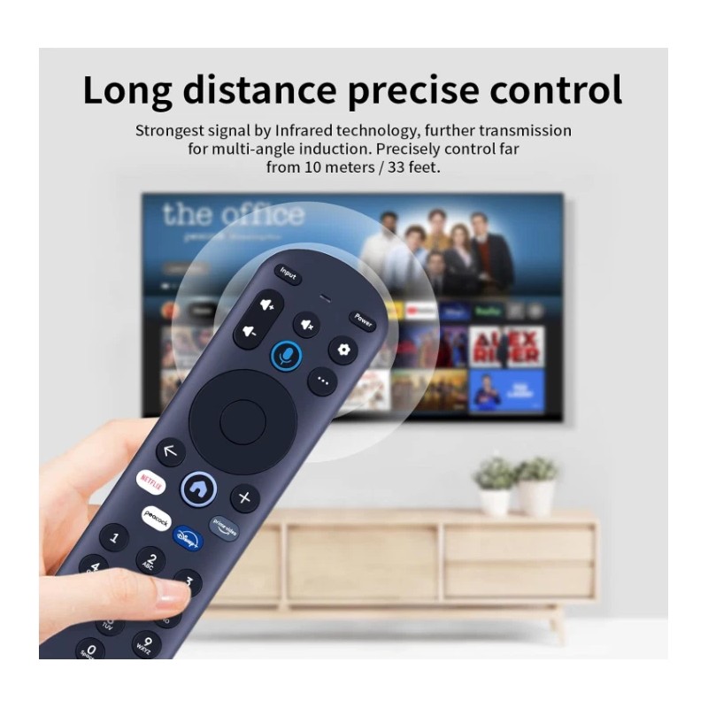 Replacements MG3-R34010 / 297107 Replacement Bluetooth Voice Remote Control for