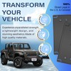 GRUOIZ Quick Install Front License Plate Holder Compatible with 2016