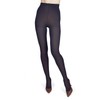 Melas Mujer opaco de microfibra Shaper Tights, Azul marino oscuro,
