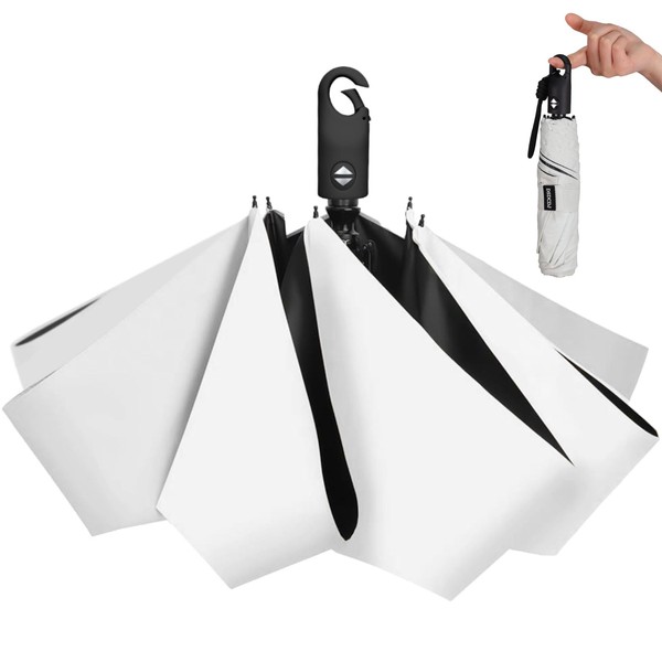 DSDCDJ Ultra Lightweight Parasol, 100% Light Blocking, UV Blocking, Folding