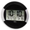 Hama Wall Clock, Black, Normal