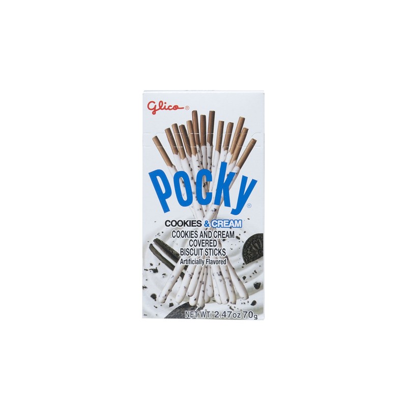 Pocky Biscuit Stick, Cookies and Cream, 2.47 Ounce (Pack of