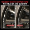 SMAPHY Matte Black Rim Touch Up Paint, Wheel Scratch Repair