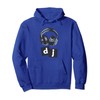 DJ with Headphones (Vintage) Pullover Hoodie