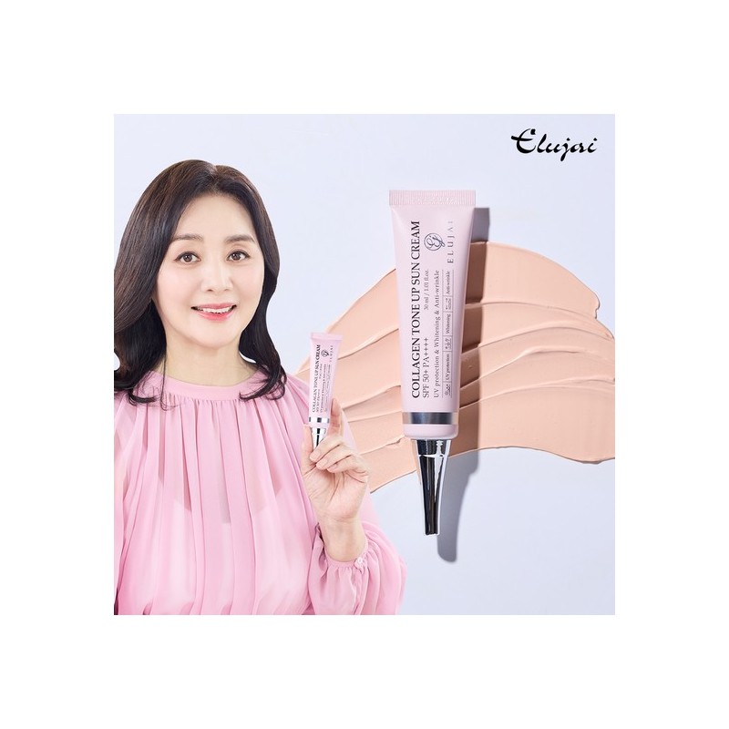 Eluzai Collagen Tone-Up Sun Cream 3 Pieces / Sunblock UV