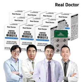 formulaReal Doctor Premium Lutein 13 500mg30 capsules multifunctional eye nutrition 10 boxes 10 months supply / 프리미엄 루테인13 500mg30캡슐  복합기능성 눈 영양제 10박스 10개월분