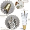 JEREVER Diamond Pattern Acrylic Furniture Legs Pack of 4 Replacement
