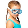 Cressi Kids' Baloo Swimming Goggles Lilac/White, Lilac/White-Clear Lens, Junior