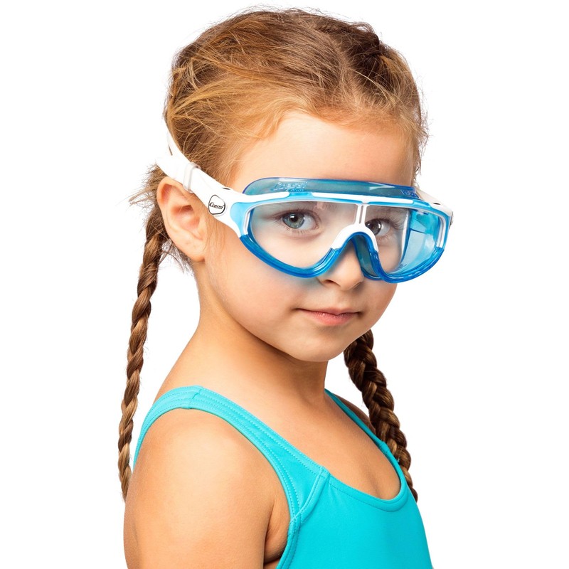 Cressi Kids' Baloo Swimming Goggles Lilac/White, Lilac/White-Clear Lens, Junior