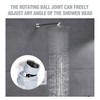 360° Universal Shower Hose Connector Shower Head Extension Shower Head
