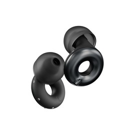 Loop, Switch 2 Adjustable Ear Plugs, Noise Control, 3 Noise Relief Modes with Enhanced Fit, 1 Pair + Case:_Black