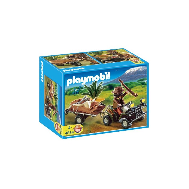 Playmobil 4834 Ranger with Quad Bike and Trailer