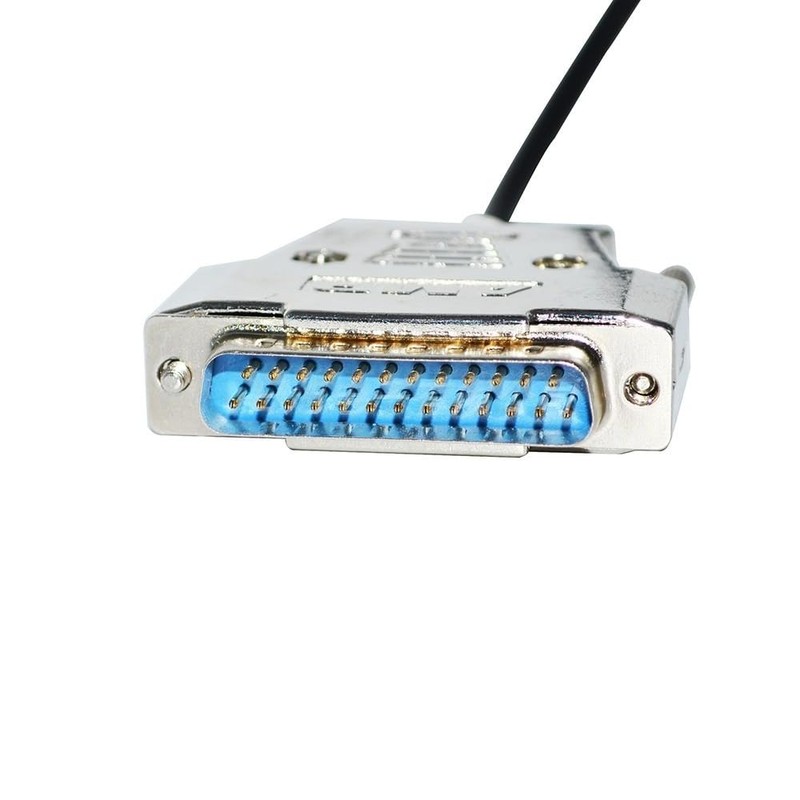 RIKYJIC DB25 25-pin Male to DB9 9-pin Male RS232 Data