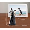 dgudgu Penguin Baking Soda Holder For Fridge Ceramic Baking Soda