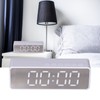 EG-010 Bluetooth Clock Speaker with LED Mirror Portable Drop Proof