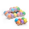 Easter Egg Ornaments in 6 Sparkle Colors (36 Pack)