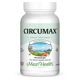 Maxi Health CircuMax Supplement - High Potency - Vein and Circulation Formula - 60 Capsules - Kosher