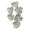 VIE Small Crystal Heart, 2-3cm, Opalite