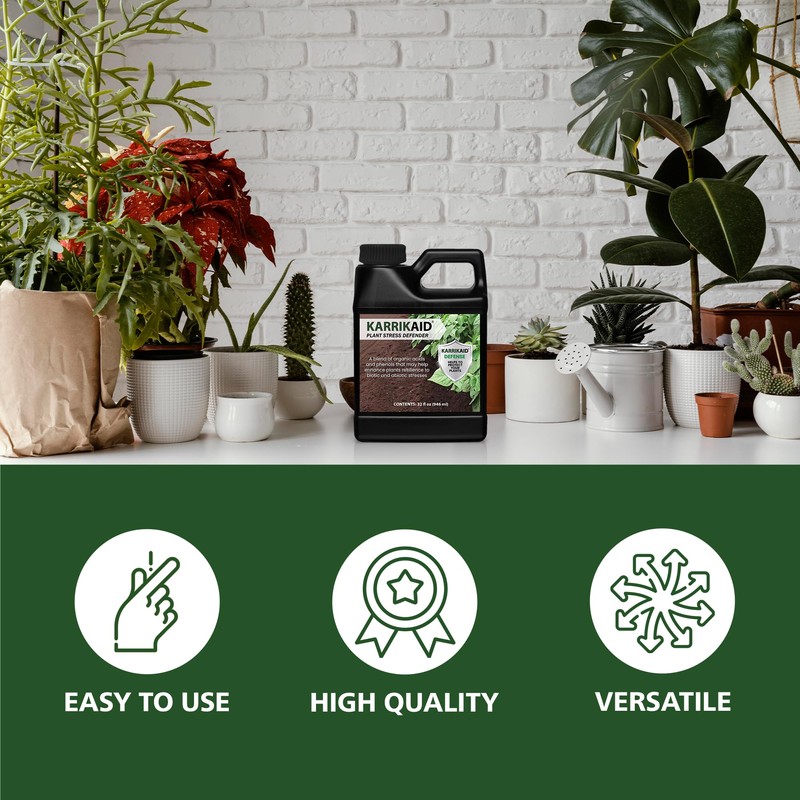 KARRIKAID Plant Stress Defender Liquid Advanced Formula for Thriving Plants