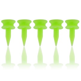 soitzhoc Plastic Tee Golf, 25 mm, Pack of 100, 1 inch, Small Green Golf Tees Plastic, Suitable for Golfers for Practice