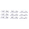 FOMIYES 3sets False Eyelashes Makeup Eyelashes Extension Lightweight Plastic for