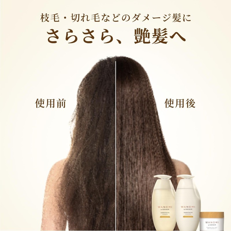 Wanomi Wanomi Hair Recipe Smooth Shampoo Treatment Pump Set