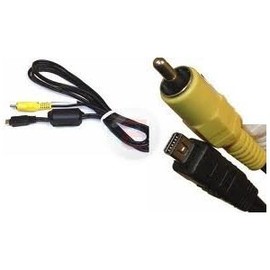 MPF Products Replacement CB-AVC5 CBAVC5 CB-VC5 AV Audio/Video RCA Cable Cord for Olympus Stylus 500, 500 WP, 600, 700, 710, 720 SW, 730, 740, 750, 760, 780, 790, 800, 810, 820, 830, 850 SW, 1000, 1010, 1020, 1030 SW, 1040, 1050 SW, 1200, 6000, 6010, 7000, 8000, 9000, Verve & Verve S Digital Cameras.