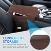 Gatuida Auto Armrest Box Cover Comfortable Car Center Console Cover