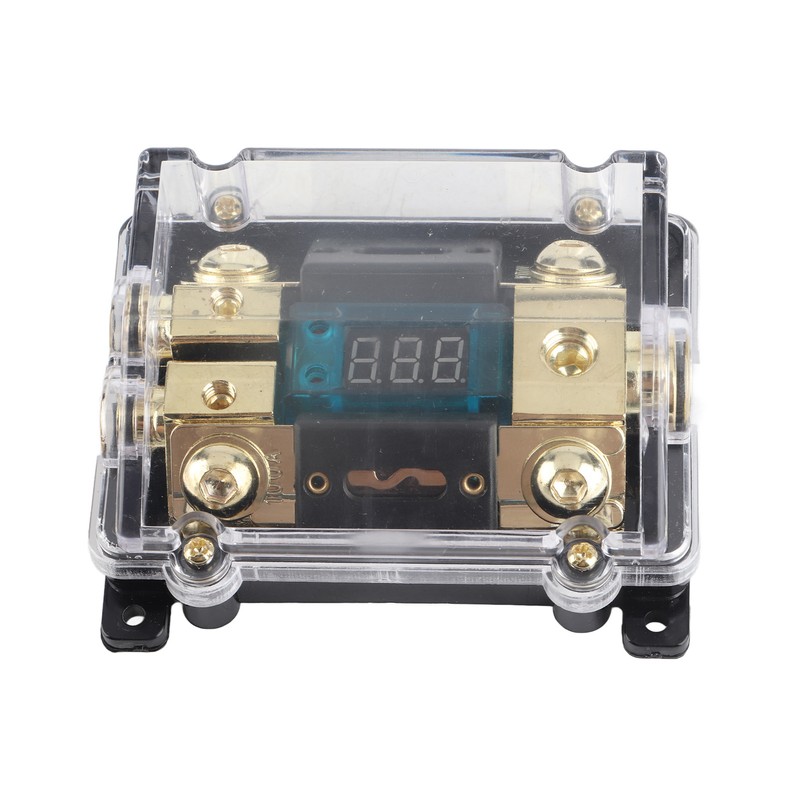 Universal Car Auto Fuse Holder 100A LED Digital 1 in