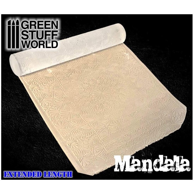 Green Stuff World Rolling Pin Mandala
