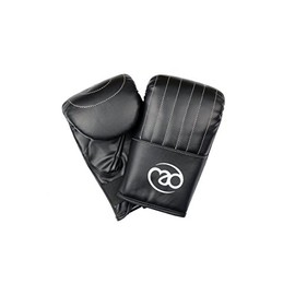 Boxing-Mad PVC Bag Mitt Velcro Closure Pro Quality - X-Large, Black