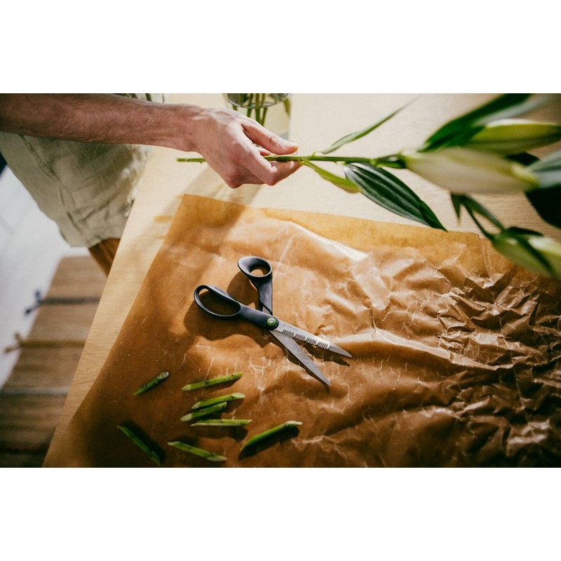 Fiskars ReNew 1074544 Garden Shears, Length: 21 cm, Recycled Stainless