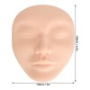 5D Makeup Practice Mannequin Solid Silicone Elastic Soft Microblading Supplies