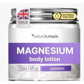 NaturallyMum - Magnesium Body Lotion, 4 oz