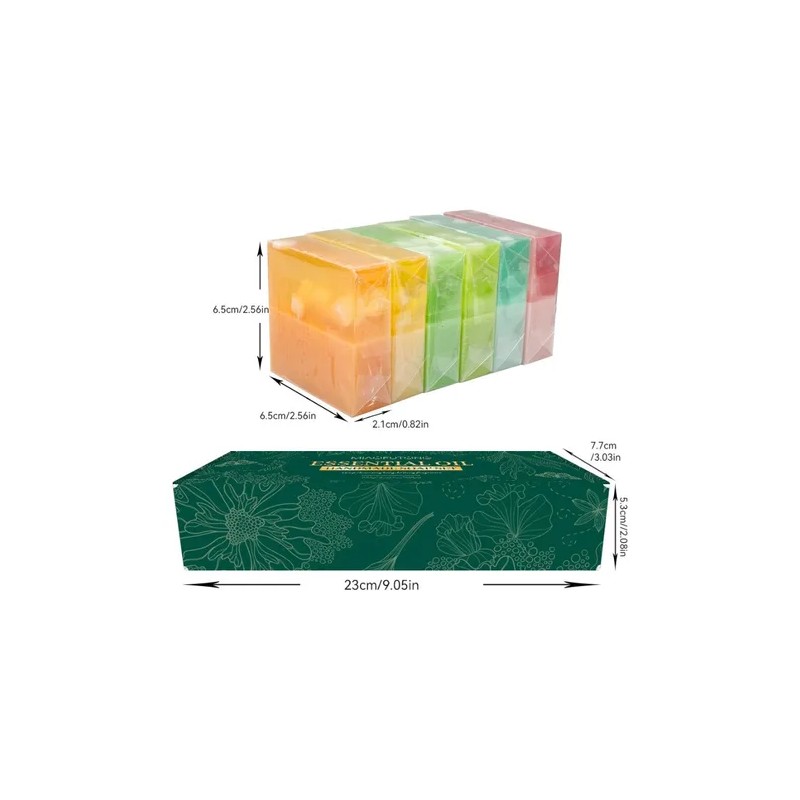 Jabón De Árbol De Té, Menta Y Rosa Para Baño