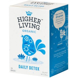 Higher Living Organic Daily Detox 15 Teabags