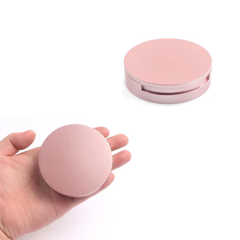 Qeuly 3 Pack Eyelash Case, Circle lash Packaging Case with