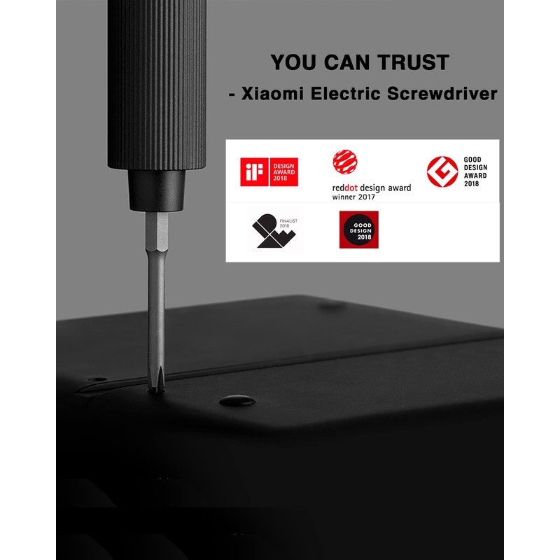 Xiaomi Electric Precision Screwdriver, All-metal Gearbox, Powerful Magnetic Motor, Rechargeable
