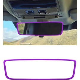 Wevdn - Marco protector de espejo retrovisor, cubierta de silicona para espejo retrovisor de coche, compatible con modelos 3 y Y, regalos de decoración de interiores automáticos, accesorios de coche
