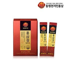 (현대홈쇼핑)1박스동원천지인 홍삼정 데일리 진 10mlX30포X1박스 (Hyundai Home Shopping) 1 Box Dongwon Cheongjiin Red Ginseng Daily Essence 10ml X 30 Pouches X 1 Box