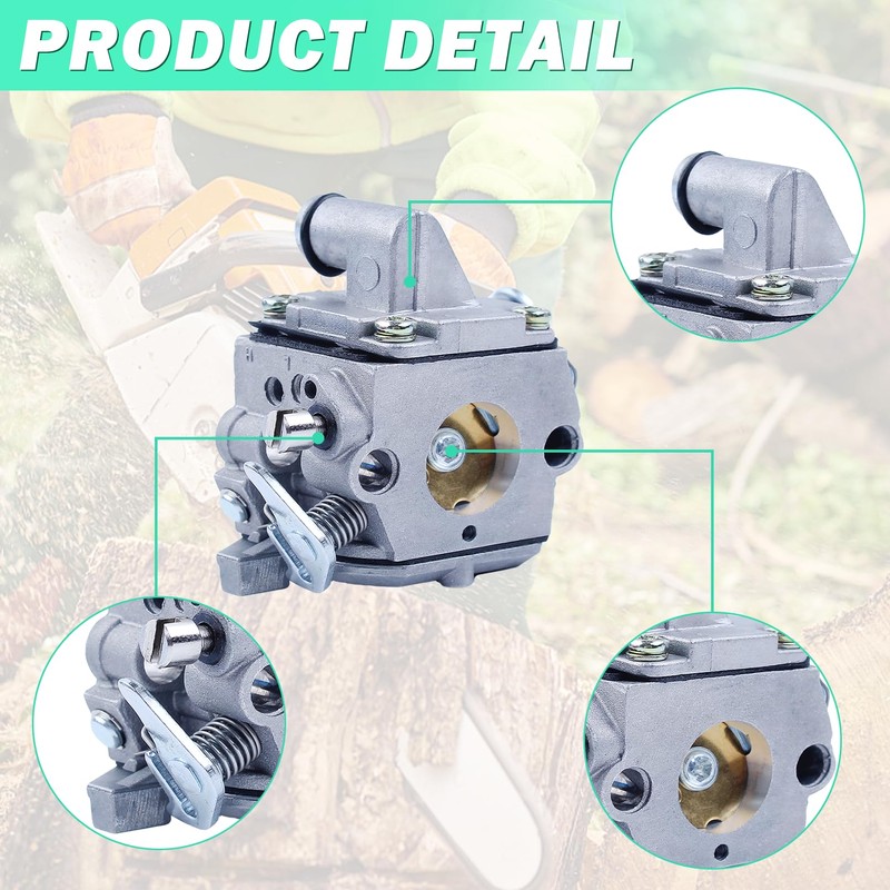 MS180 Carburetor for Stihl MS170 MS180 017 018 Chainsaw, Adefol